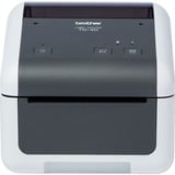 Brother TD-4420DN - Imprimante d'étiquettes professionnelle Gris/Blanc, Thermique directe, 203 x 203 DPI, 203 mm/sec, Avec fil, Gris, Blanc