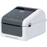 Brother TD-4420DN - Imprimante d'étiquettes professionnelle Gris/Blanc, Thermique directe, 203 x 203 DPI, 203 mm/sec, Avec fil, Gris, Blanc