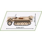 COBI Collection historique - Sd.Kfz 10 Demag D7, Jouets de construction Échelle 1:35