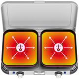 Campingaz Camping Kitchen 2 Grill & Go Caravan, 30 mbar cuisinière à gaz gaz Gris/Noir