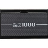 Cooler Master ELITE GOLD 1000 alimentation 1000 watt Noir, 1x 12V-2x6, 3x PCIe