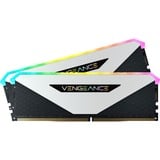 Corsair Kit 16 Go DDR4-3600, Mémoire vive Blanc, CMN16GX4M2Z3600C18W, Vengeance RGB RT