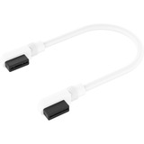 Corsair iCUE LINK Slim 2x 90°, Câble Blanc, 0,135 mètres