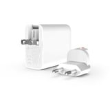 Creative 67W GaN Charger Blanc, 2x USB-C, 1x USB-A