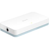 D-Link DGS-1008D, Switch Blanc, Non-géré, Gigabit Ethernet (10/100/1000), Full duplex