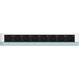 D-Link DGS-1008D, Switch Blanc, Non-géré, Gigabit Ethernet (10/100/1000), Full duplex