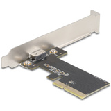 DeLOCK Carte PCI Express x4 vers 1 x externe OCuLink SFF-8612 - LP, Carte d'interface 
