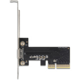 DeLOCK Carte PCI Express x4 vers 1 x externe OCuLink SFF-8612 - LP, Carte d'interface 