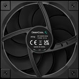 DeepCool FT12 ventilateur de boîtier Noir, 120 x 120 x 25 mm, PWM