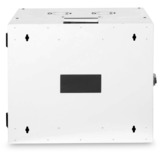 Digitus Boîtier mural de série Unique - bipartite, pivotant, Armoire informatique Gris clair, pivotant, Rack monté sur le mur, 9U, 100 kg, Gris