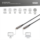 Digitus Câble de connexion AV USB-C AOC 4K Noir