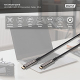 Digitus Câble de connexion AV USB-C AOC 4K Noir