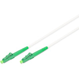 Digitus Câble de raccordement fibre optique simplex, armé en acier, monomode, LC/APC > LC/APC Blanc
