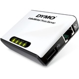 Dymo LabelWriter Print Server serveur d'impression Ethernet LAN Blanc/Noir, Taïwan, Ethernet LAN, Windows Vista Business, Windows Vista Business x64, Windows Vista Home Basic, Windows Vista Home..., Mac OS X 10.3 Panther, Mac OS X 10.4 Tiger, Mac OS X 10.5 Leopard, Mac OS X 10.6 Snow Leopard, Mac..., Boîte, 175 mm