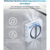 ECOVACS WINBOT W2 OMNI 4500 mAh, Nettoyeur pour fenêtre Blanc, Aspiration, Universel, Blanc, 96 W, 230 ml, 30 x 40 cm