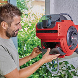 EINHELL Enrouleur de tuyau à batterie Power X-Change GE-HR 18/30 WH Li-Solo, 18 Volt, Dévidoir Rouge