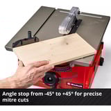 EINHELL Scie circulaire de table TC-TS 8 Rouge