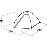 Easy Camp Tente dôme Rondane 2 Vert foncé