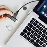 ICY BOX IB-CR203-CU3 3 en 1, Lecteur de carte Noir