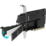 Icy Dock ExpressSlot Core CP073-2 (MB312M4P-B), Cadrage Noir