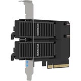 Icy Dock ExpressSlot Core CP073-2 (MB312M4P-B), Cadrage Noir