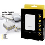 Intenso 7313522 banque d'alimentation électrique Lithium Polymère (LiPo) 5000 mAh Blanc, Powerbank Blanc, 5000 mAh, Lithium Polymère (LiPo), Blanc