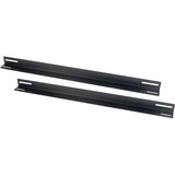 Inter-Tech 88887292 accessoire de racks Équerre de fixation, Rails Noir, Équerre de fixation, Noir, 40 kg, 1U, 48,3 cm (19"), 42 mm