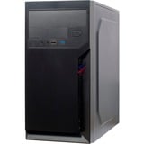 Inter-Tech IT-6502 Romea Micro Tower Noir boîtier mini tower Noir | 2x USB-A