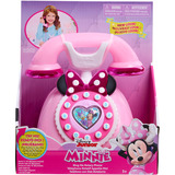 Just Play Disney Junior Minnie Mouse Téléphone avec effets lumineux et sonores, Jeu de rôle 
