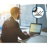 Kensington Filtre de confidentialité amovible 2 directions pour ordinateurs portables 15,6” 16:10 6” 16:10, 33,8 cm (13.3"), 16:9, Ordinateur portable, Filtre de confidentialité sans bords pour ordinateur, Brillante/mate, Anti-reflet, Intimité