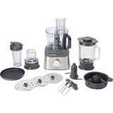 Kenwood MultiPro Compact+ FDM316SS robot de cuisine 800 W 2 L Gris Balances intégrées Argent, 2 L, Gris, Boutons, Rotatif, 1,2 L, Plastique, Métal