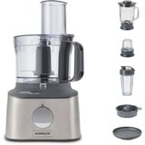 Kenwood MultiPro Compact+ FDM316SS robot de cuisine 800 W 2 L Gris Balances intégrées Argent, 2 L, Gris, Boutons, Rotatif, 1,2 L, Plastique, Métal