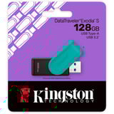 Kingston DataTraveler Exodia S 128 Go, Clé USB Noir/Bleu clair, DTXS/128GB