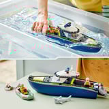 LEGO CITY La poursuite en bateau de police, Jouets de construction 