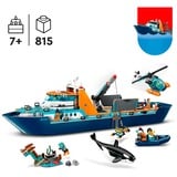 LEGO City - Le navire d’exploration arctique, Jouets de construction 60368