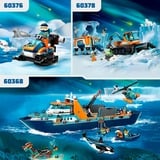 LEGO City - Le navire d’exploration arctique, Jouets de construction 60368