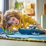 LEGO City - Poursuite avec un bateau de police, Jouets de construction 60456