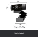 Logitech Webcam C922 Pro Stream Noir