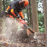 Makita Tronçonneuse à batterie UC030GZ03 XGT rouge signal, 40 volts, Scie à chaîne Rouge