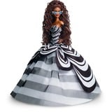 Mattel Barbie Signature - 65th Anniversary Collectible - Brown hair, black and white gown, Poupée 65ème anniversaire