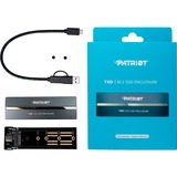 Patriot Boîtier SSD TXD M.2 PCIe, Boîtier disque dur Noir