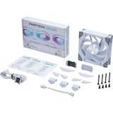 Phanteks D30-120 PWM Reverse DRGB ventilateur de boîtier Blanc, 120 x 120 x 30 mm