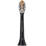 Philips A3 Premium Tout-en-un HX9092/11 Lot de 2 + noir + têtes de brosse soniques, Tête brosse à dent électrique Noir, 2 pièce(s), Noir, 3 mois, Doux, Caoutchouc, Philips