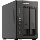QNAP TS-253E-8G, NAS Noir, 2x HDMI, 2x LAN, USB 2.0, USB 3.0