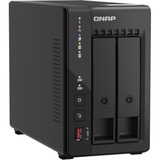 QNAP TS-253E-8G, NAS Noir, 2x HDMI, 2x LAN, USB 2.0, USB 3.0