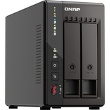 QNAP TS-253E-8G, NAS Noir, 2x HDMI, 2x LAN, USB 2.0, USB 3.0