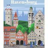 Ravensburger CreArt - Colorful Ravensburg, Peinture 