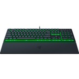Razer Ornata V3 X clavier USB QWERTZ Allemand Noir Noir, Layout DE (QWERTZ), Membrane, 100%, Taille réelle (100 %), USB, Clavier à membrane, QWERTZ, LED RGB, Noir