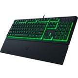 Razer Ornata V3 X clavier USB QWERTZ Allemand Noir Noir, Layout DE (QWERTZ), Membrane, 100%, Taille réelle (100 %), USB, Clavier à membrane, QWERTZ, LED RGB, Noir