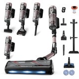 Rowenta X-Force Flex 16.60 Animal Aqua RH9CD9, Aspirateur balais Noir/brun clair
